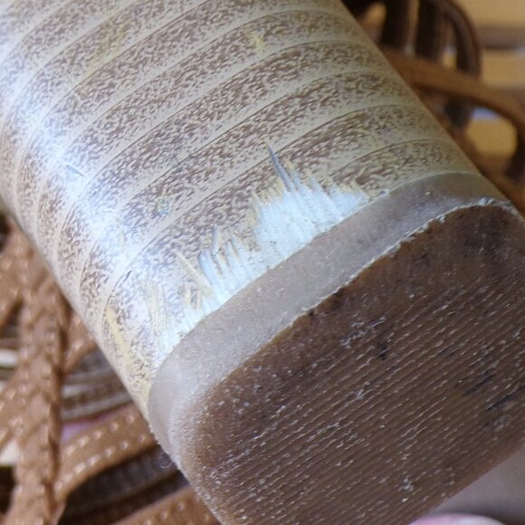 G by Guess Heels Leather Strappy Open Toe Shoes Women’s Size 9.5M - Picture 14 of 14